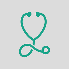 Image showing Stethoscope icon