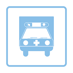 Image showing Ambulance car icon