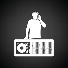 Image showing DJ icon