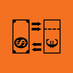 Image showing Currency exchange icon