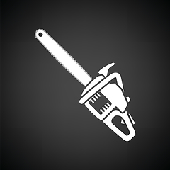 Image showing Chain saw icon