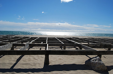 Image showing Mediterranean beach