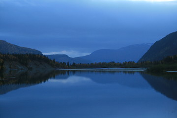 Image showing Nature in blue