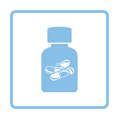 Image showing Pills bottle icon