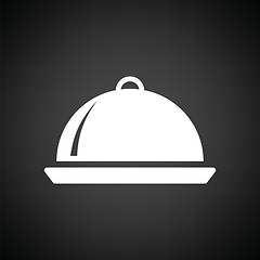 Image showing Restaurant  cloche icon