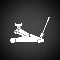 Image showing Hydraulic jack icon