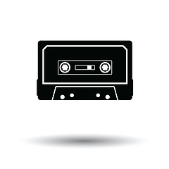 Image showing Audio cassette  icon