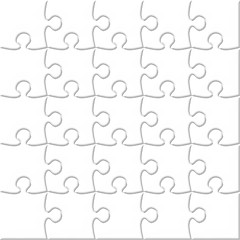 Image showing Blank 3D 5x5 Puzzle