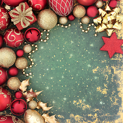 Image showing Decorative Abstract Christmas Background 