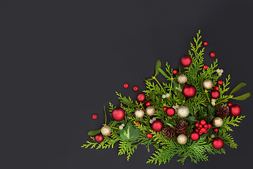 Image showing Festive Christmas Abstract Background 