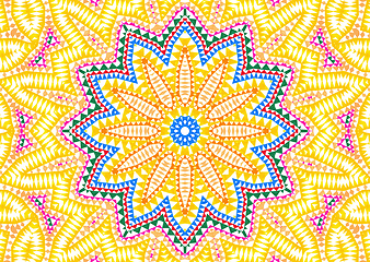 Image showing Abstract colorful pattern