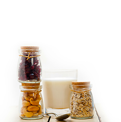 Image showing healthy breakfast ingredients