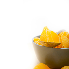 Image showing Italian snail lumaconi pasta