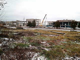 Image showing destroyed buildings