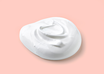 Image showing whipped egg whites cream