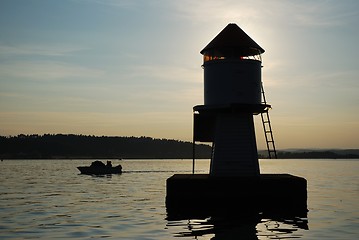 Image showing A small Lighthouse.