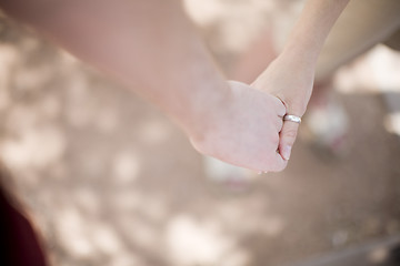 Image showing holding hands