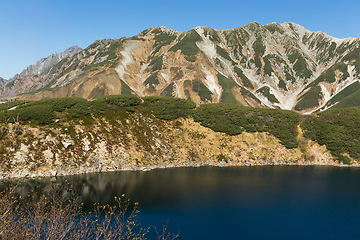 Image showing Beautiful landscape in Tateyama mountain  