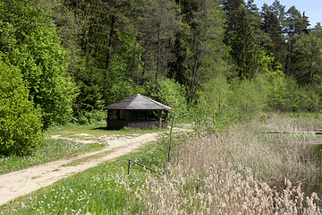 Image showing wooden arbor