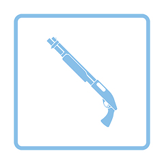 Image showing Pump-action shotgun icon