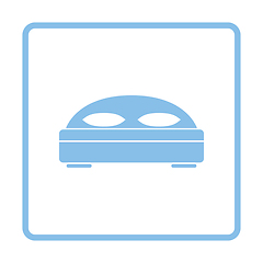 Image showing Hotel bed icon