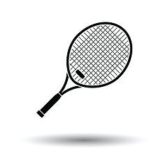 Image showing Tennis racket icon