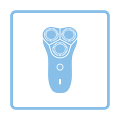 Image showing Electric shaver icon