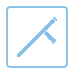 Image showing Police baton icon