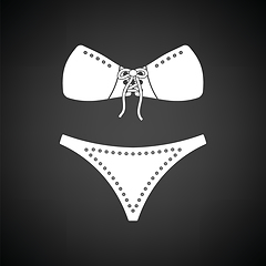 Image showing Sex bra and pants icon