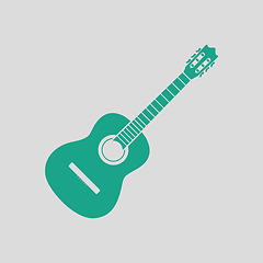 Image showing Acoustic guitar icon