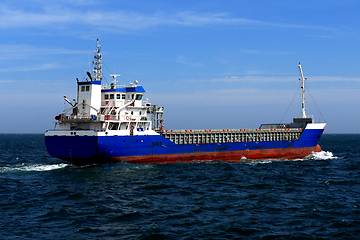 Image showing Coastal Cargo Ship