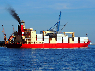 Image showing Container Vessel Manoeuvers.