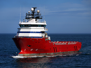 Image showing Offshore Supply Ship at Sea