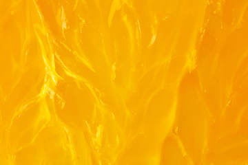 Image showing orange pulp macro