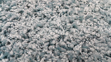Image showing New gray carpet close-up texture