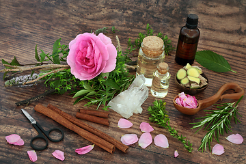 Image showing Preparing a Pagan Love Potion