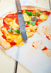 Image showing Italian pizza Margherita