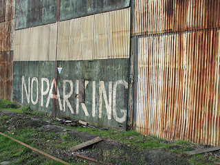 Image showing no parking sign