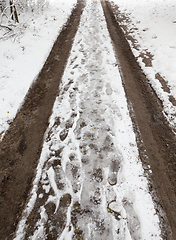 Image showing After snowfall