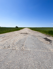 Image showing road in rural areas