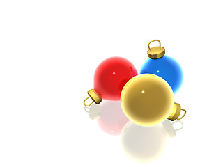 Image showing Christmas Balls