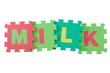 Image showing Milk