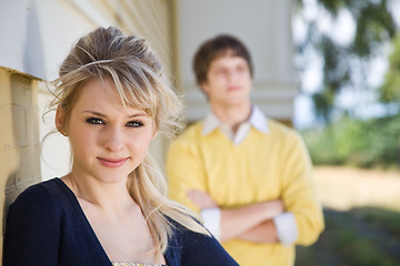 Image showing Young caucasian couple