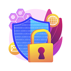 Image showing Privacy engineering abstract concept vector illustration.