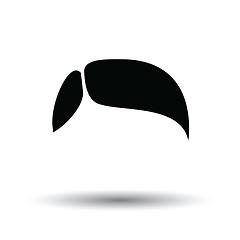 Image showing Men\'s hairstyle icon