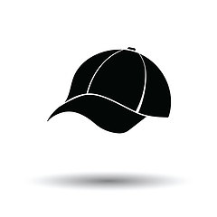 Image showing Baseball cap icon