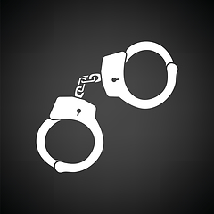 Image showing Police handcuff icon