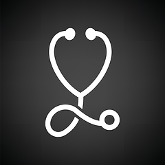 Image showing Stethoscope icon