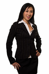 Image showing Asian business woman