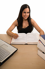 Image showing Student studying